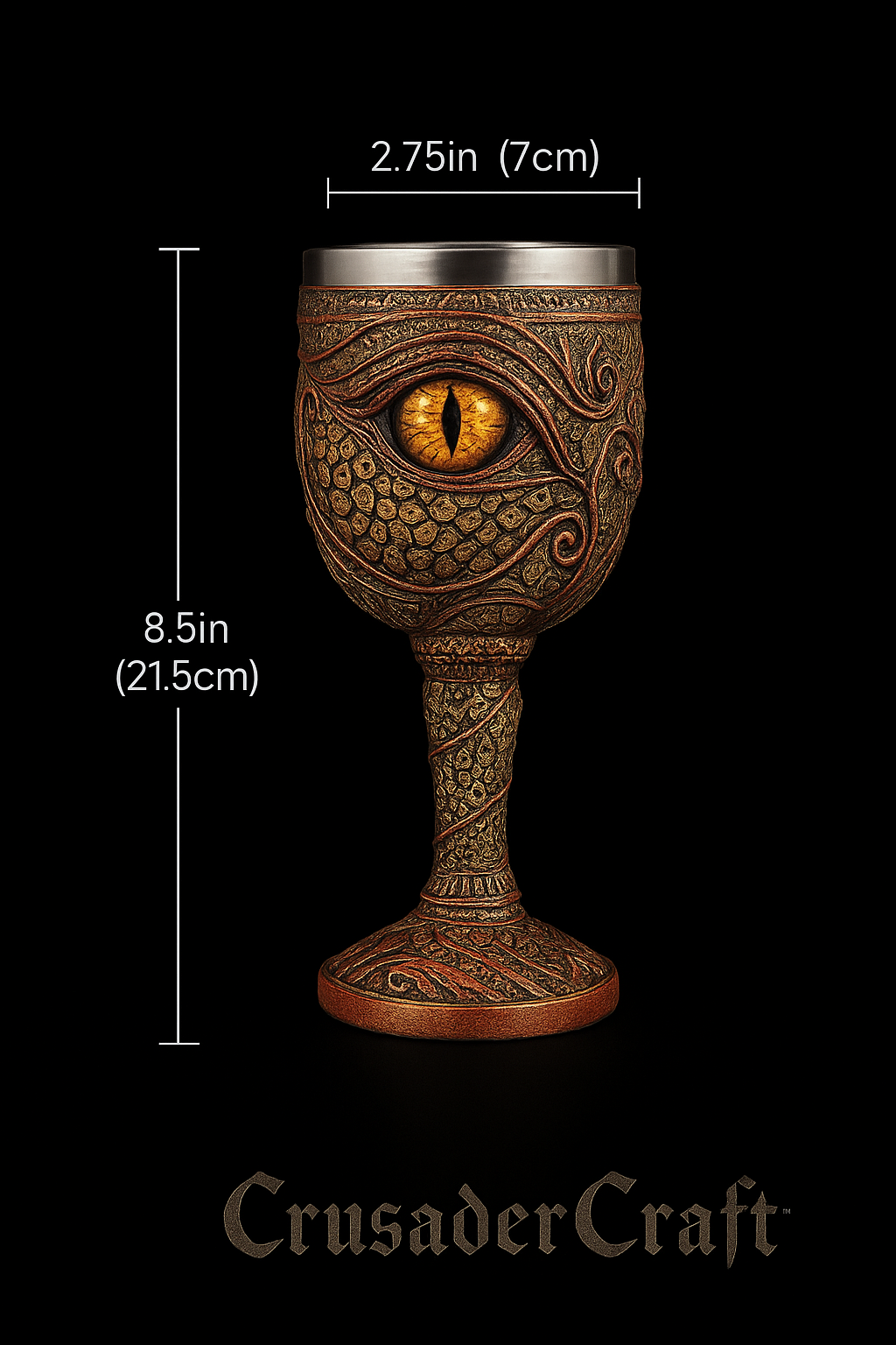 CrusaderCraft™ DragonEye Mug